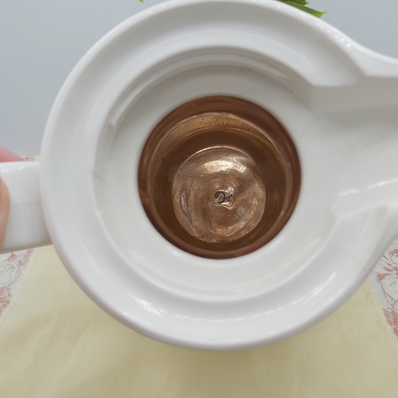 Clearout Item Vintage Thermos Carafe Rose Needlepoint Print - Picture 9 of 13